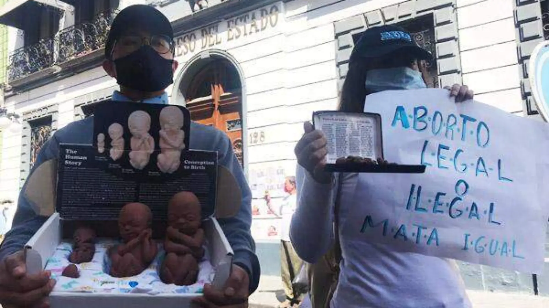 MANIFESTACION CONTRA EL ABORTO